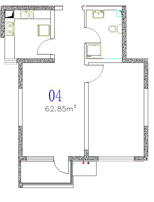 汇旺嘉园6号楼04户型