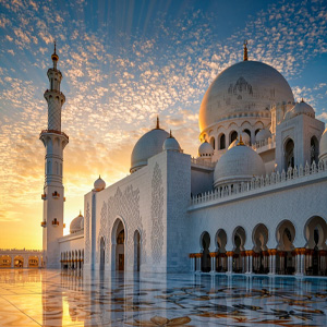 阿联酋阿布扎比大清真寺