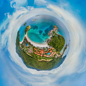 马来西亚双子塔热浪岛